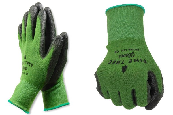 pine tree gloves