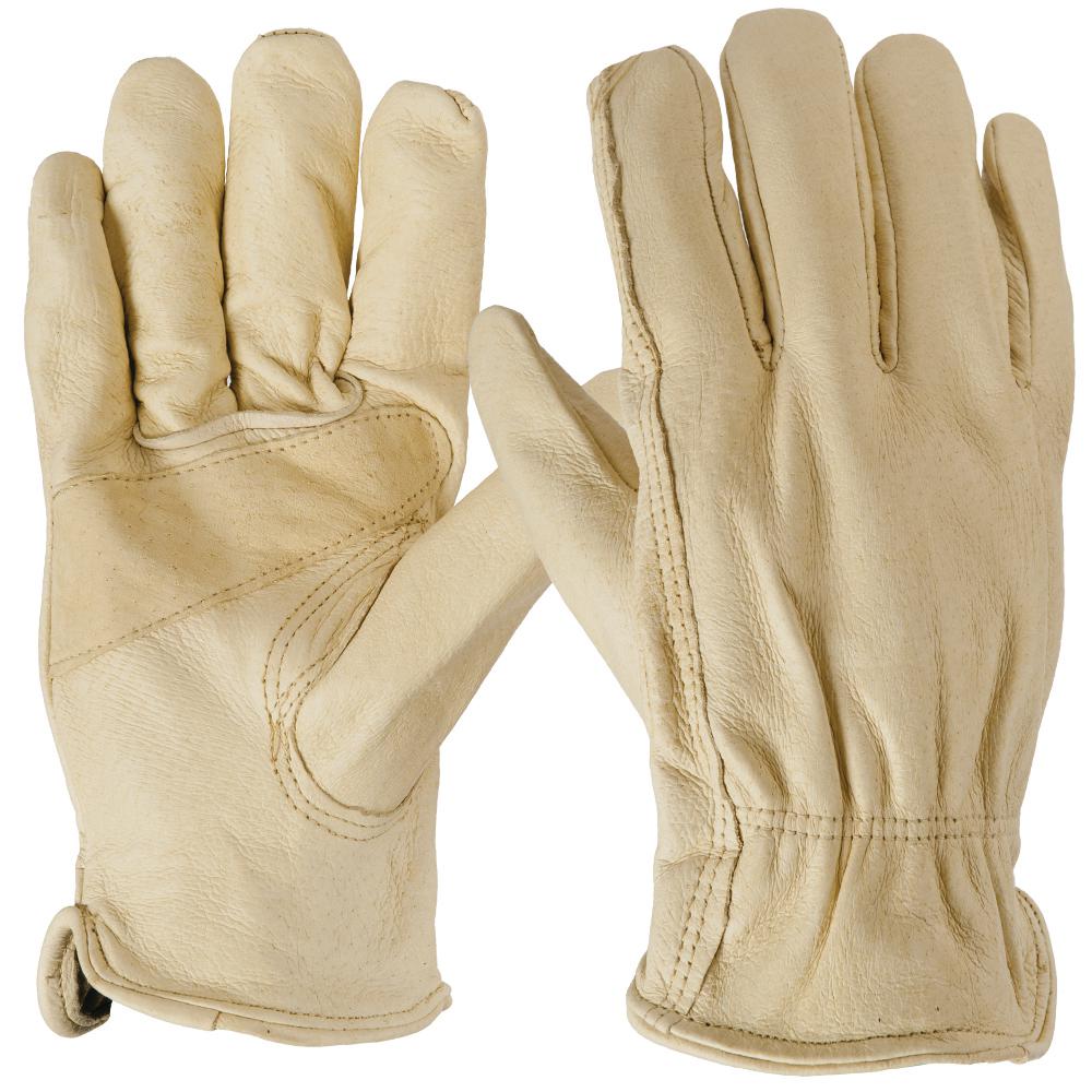 pig skin leather gloves